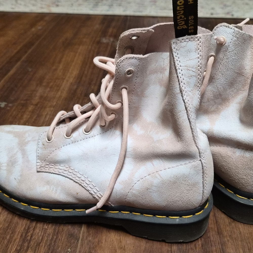 Martens 1460 Pascal Tie-Dye Suede Boot - Picture 10 of 10